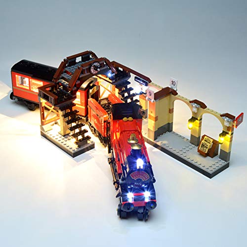 icuanuty Kit de Iluminación LED para Lego 75955, Kit de Luces Compatible con Lego Harry Potter Hogwarts Express (No Incluye Modelo Lego)