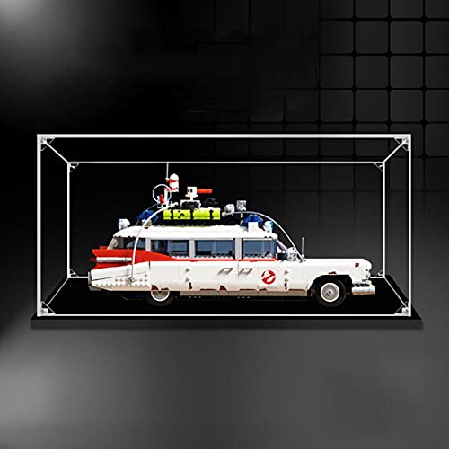 icuanuty Vitrina de Acrílico para Lego 10274 Ghostbusters ECTO-1, Display Case Vitrinas para Colecciones Modelismo (Solo Vitrina)