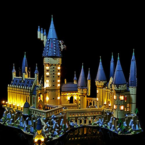 IIKA Kit de iluminación LED para bloques de construcción Lego, compatible con Lego 71043 Harry Potter Hogwarts Castle, versión clásica, el modelo Lego no incluido