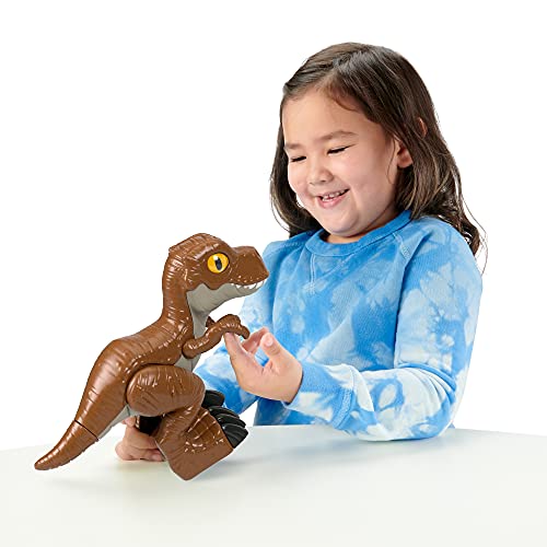 Imaginext Jurassic World T-Rex XL, dinosaurio grande de juguete para niños +3 años (Mattel HCH93)