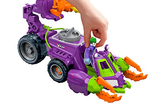 Imaginext - Vehículo de Joker, Multicolor (Mattel 21-56DWV)