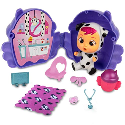 IMC TOYS CRY BABIES - Cry Babies Magic Tears Muñecas Pequeñitas Bebés Llorones Casita