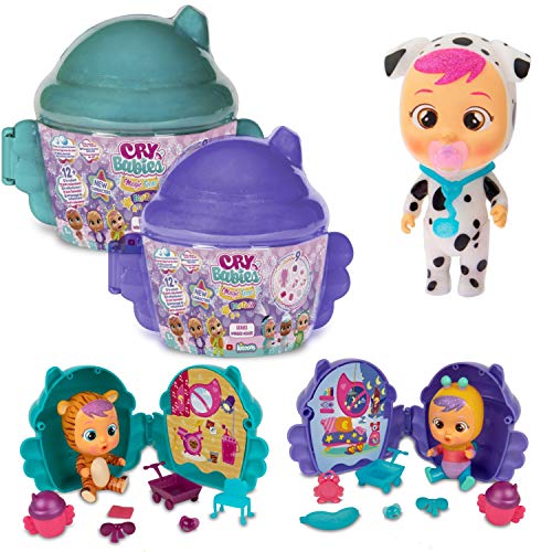 IMC TOYS CRY BABIES - Cry Babies Magic Tears Muñecas Pequeñitas Bebés Llorones Casita