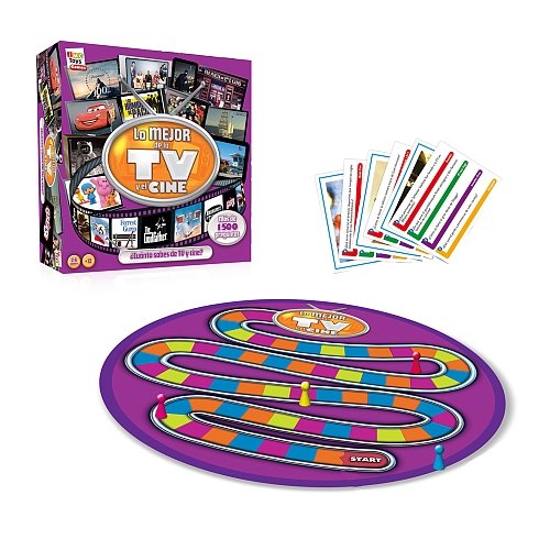 IMC Toys - Juego Lo Mejor De La TV Mas De 1000 Preguntas 43-7680