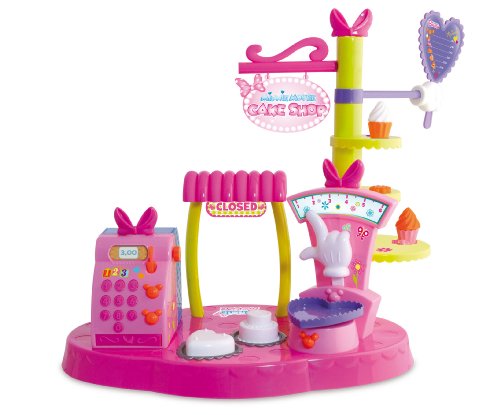 IMC Toys - Pastelería Minnie con Caja Registradora Balanza Y 20 Accs. 43-180642