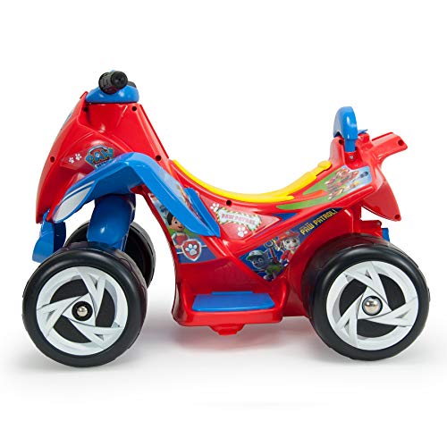 INJUSA - Quad Wings Paw Patrol 6V Color Rojo con Acelerador en Pie y Ruedas Anchas de Plástico Recomendado a Niños de 1 a 3 Años