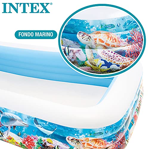 Intex 58485NP - Piscina hinchable intex tropical 305x183x56 cm - 1020 litros