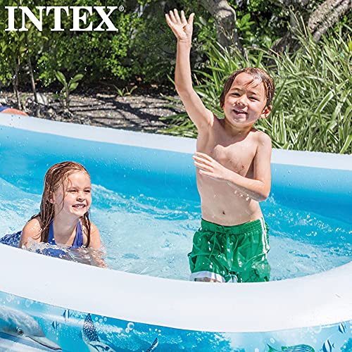 Intex 58485NP - Piscina hinchable intex tropical 305x183x56 cm - 1020 litros