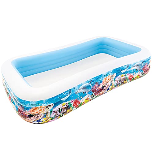 Intex 58485NP - Piscina hinchable intex tropical 305x183x56 cm - 1020 litros