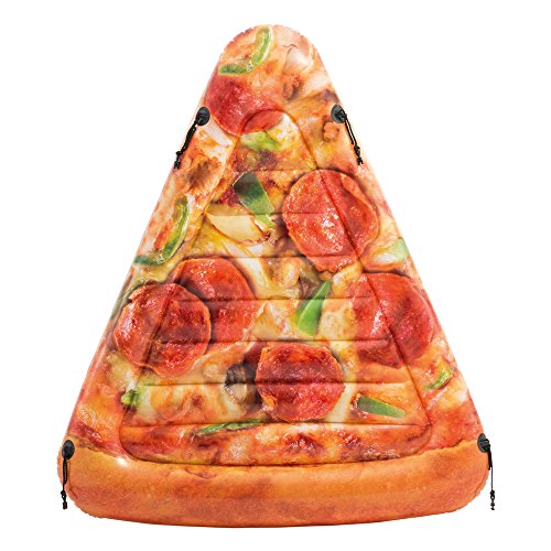 Intex 58752EU - Colchoneta hinchable Pizza 145 x 175 cms