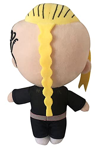 IOONCHI Peluche Hanagaki Takemichi Cosplay Sano Manjiro Muñeca Ryuguji Ken Peluche Peluche Muñeca Kawaragi Senju Cosplay Disfraz de Carnaval de Halloween Juguete de Anime, Ryuguji Ken, M