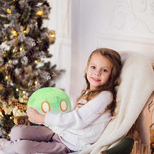 ISAKEN Genshin Impact Slime Monster Peluche de monstruo, muñeca rellena, cojín suave, muñeco de peluche, juguete de peluche para regalo de cumpleaños para niños, 30 cm