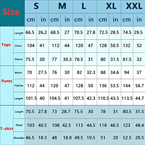 IUTOYYE 3 PCS Game Costume Cosplay Hobbies Tracksuit Sweatshirt Jackets Pants Suits Christmas Halloween Clothing for Man Woman Boy Girl (001, L)