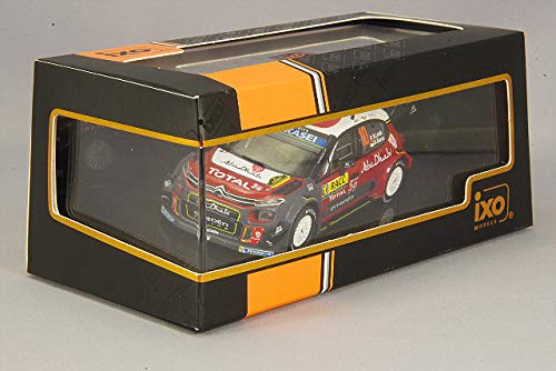 Ixo RAM687 Citroen C3 WRC #10 S. LOEB 2018 Escala 1:43