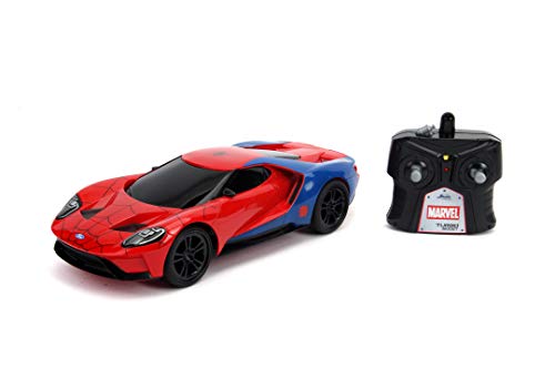 Jada Coche Radiocontrol Ford GT 2017 de Spiderman