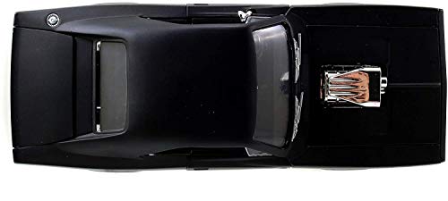 Jada Fast & Furious Dom's Matte Black 1970 Dodge Charger R/T 1:24 Die Cast Vehicle