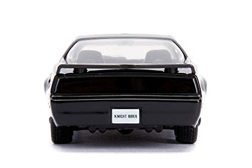 Jada- Kitt Coche fantástico Metal 1:32 Knight Rider coleccionismo, Color Negro (253252000)