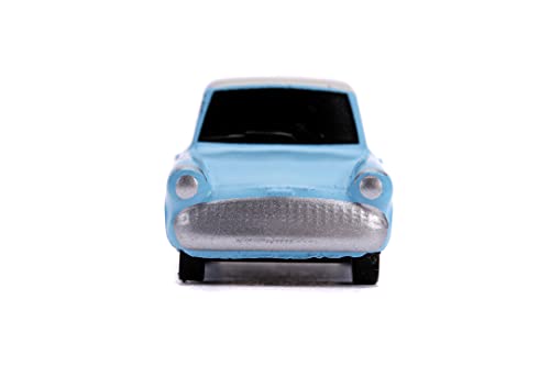 Jada Toys 253181002 Harry Potter 2 Nano Coche Coleccionable de Die-Cast, 959 Ford Anglia Knight Bus, Juego de 4 cm, a Partir de 8 años