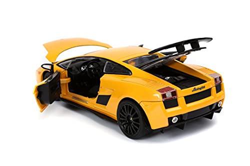 Jada Toys 253203067 Fast & Furious Lamborghini Gallardo - 1:24, Color Amarillo