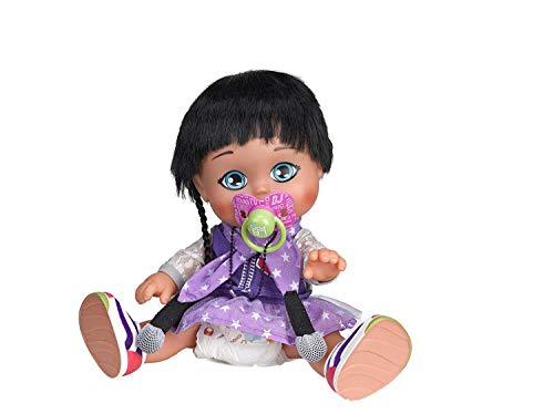 Jaggets - Muñeca Paula Pop 14"/35cm en Caja (Famosa 700013785) + 1 Mini Luminosa Jaggets aleatoria 1'5"/4cm en Blister (Famosa 70014074)