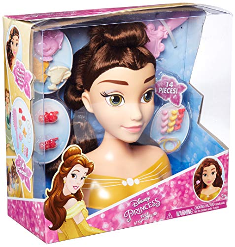 Jakks Pacific 87375 Disney Princess-Belle - Cabeza de Estilo