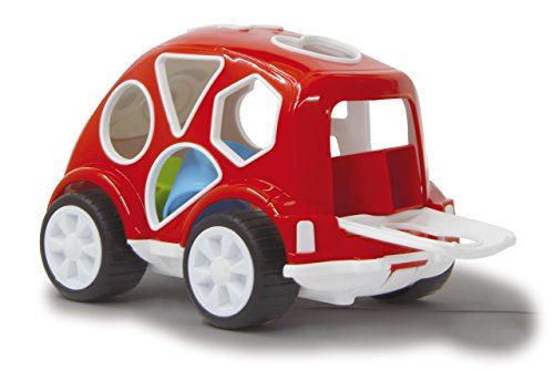 Jamara- Just Play Juego Educativo Coche con Formas, Color rojo (460290)