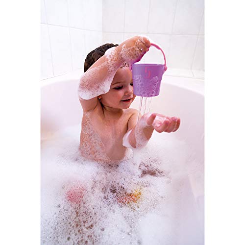 Janod - 5 Cubos de Actividades para el Baño - Juguete de Estímulo para Niños Pequeños - Manipulación y Destreza - Aprender Los Números - A partir de 10 Meses, J04724