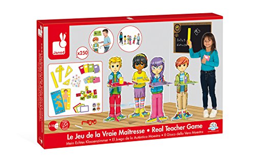 Janod - J430012 - Juguete de simulación de profesor para niños a partir de 3 años