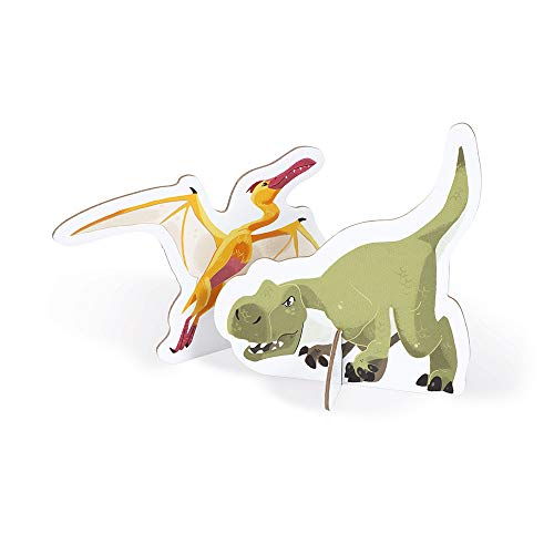 Janod - Puzle Educativo Infantil Dinosaurios - 200 Piezas - A partir de 6 Años, J02679