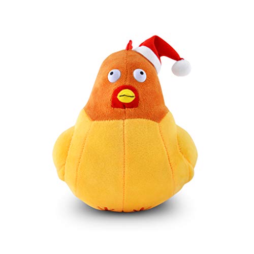 JARL Peluche Pollo CS GO - Colección Goodies para los Fans de CSGO - Viene con Todos los Accesorios para Todas Las Fiestas (Disfraz / Sombreros / Mochila C4) - 8años+