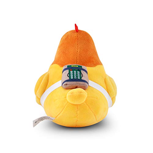 JARL Peluche Pollo CS GO - Colección Goodies para los Fans de CSGO - Viene con Todos los Accesorios para Todas Las Fiestas (Disfraz / Sombreros / Mochila C4) - 8años+