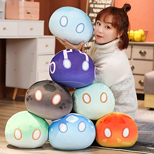 JAWSEU Muñeco de Peluche Genshin Impact, Juguete Lindo Juego Monstruo, Slime Monster Peluche Juguete Suave Almohada para abrazar para Decoración Regalo