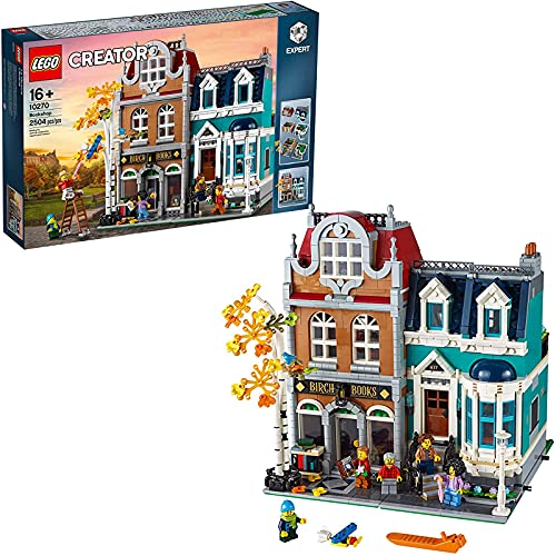 JDJFDKSFH Lego Creator Expert Bookshop 10270 Kit de construcción Modular, Adulto Grande Traje y Juguete colector