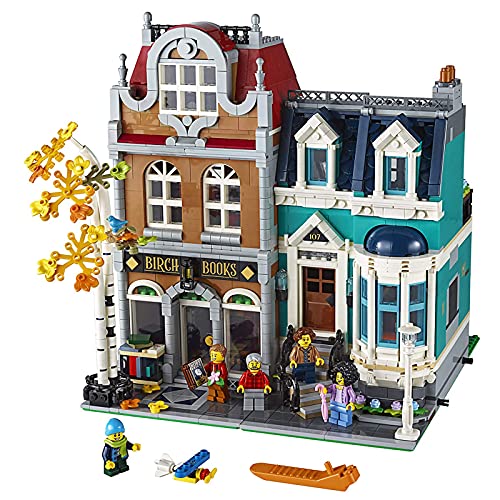 JDJFDKSFH Lego Creator Expert Bookshop 10270 Kit de construcción Modular, Adulto Grande Traje y Juguete colector