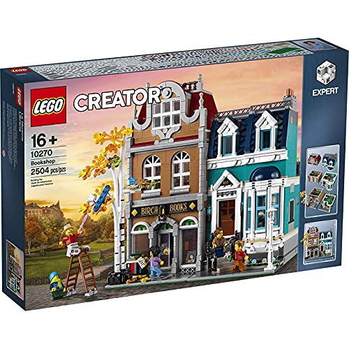 JDJFDKSFH Lego Creator Expert Bookshop 10270 Kit de construcción Modular, Adulto Grande Traje y Juguete colector