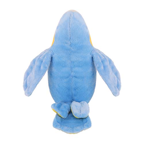 JIAHG Juguete de Peluche electrónico, Loro aprendiendo a Hablar, Loro con alas agitando Juguetes, Juguetes Inteligentes interactivos Regalo de cumpleaños de Navidad para niños - Rojo, Azul y Verde