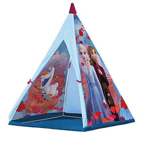 John Disney Frozen 75107A - Tipi - Tienda de campaña para niños, diseño de Frozen 2, Color Morado