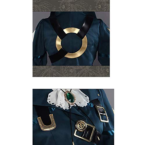 JOJO STYLE Cosplay Trajes Anime Violet Evergarden Cosplay Disfraz Incluye Un Juego Completo De Accesorios Adecuado para Fiesta Carnaval(8PCS),L