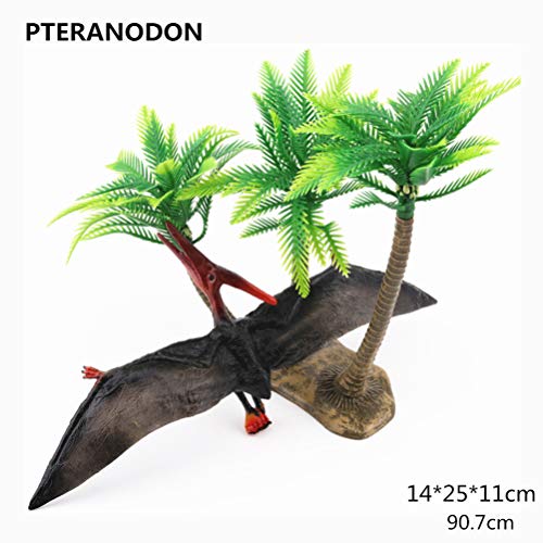 jojofuny Pteranodon Modelo de PVC Período Jurásico Pteranodon Juguete de Plástico Dinosaurio Figura de Dinosaurio Modelo de Juguete