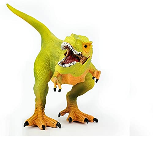 josiedf Modelo Animal De Dinosaurio De Simulación SóLida, Material De PVC Tyrannosaurus Rex 1pcsgreen