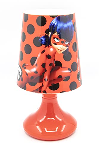 Joy Toy 65971 Ladybug Minipantalla de lámpara led, 7 x 18 cm, funciona con pilas, en caja de regalo