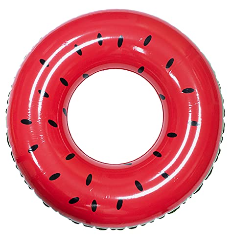 JOYIN Inflable Flotador de Piscina Rueda Hinchable Anillo de Natación 3pcs Flotadores de Frutas para Juguete de Piscina Verano Playa Fiesta