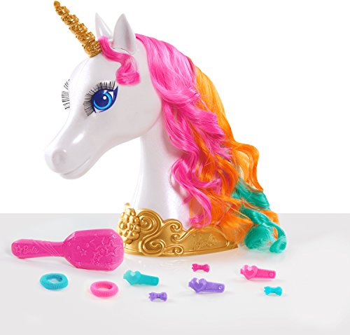 JP Barbie 62861 Barbie Dreamtopia - Cabeza de Unicornio, Multicolor