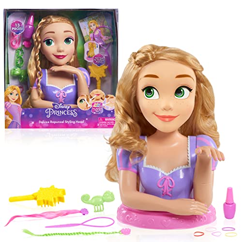 JP Disney Styling JPL87360 Disney Princess Rapunzel - Cabeza de Peinado