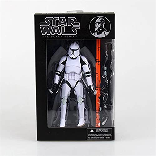 JSJJATQ Figura de acción La Figura de acción mandaloriana Black Series Boba Fett Baby Yoda Rey Darth Maul Kylo REN Colección Modelo Juguetes (Color : Type 8)