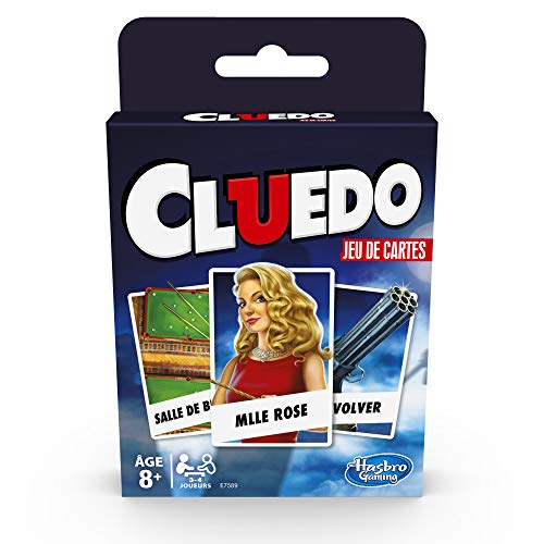 Juego de cartas Cluedo – Juego de mesa – Versión francesa