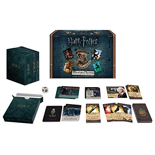 Juego de cartas de batalla de Harry Potter Hogwarts, USAopoly DB010-400 , color/modelo surtido