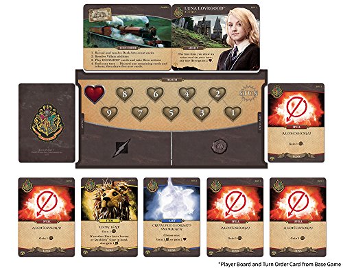 Juego de cartas de batalla de Harry Potter Hogwarts, USAopoly DB010-400 , color/modelo surtido