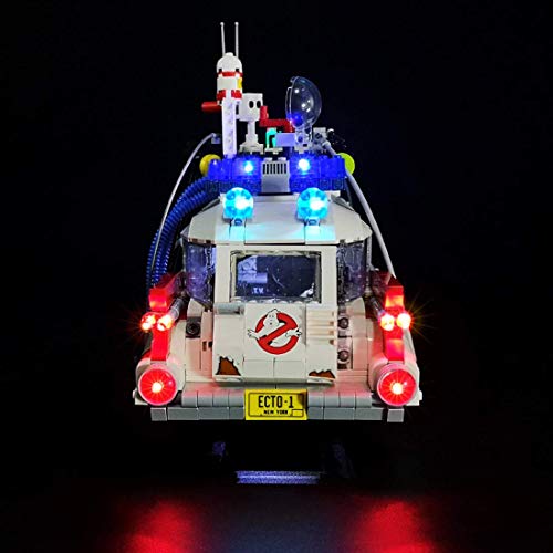 Juego de Luces para Lego Ghostbusters ECTO-1, Kit de iluminación LED Compatible con Lego 10274 Ghostbusters ECTO-1 (Modelo Lego no Incluido)