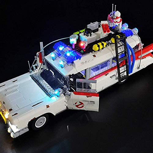 Juego de Luces para Lego Ghostbusters ECTO-1, Kit de iluminación LED Compatible con Lego 10274 Ghostbusters ECTO-1 (Modelo Lego no Incluido)